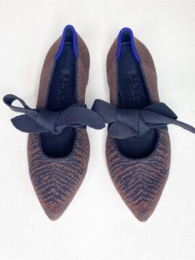 Rothy’s The Point Mary Jane in Twilight Metallic Size 8.5